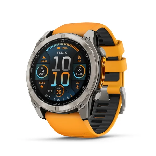 fēnix 8 Sapphire AMOLED 51mm フラッグシップGPSウォッチ